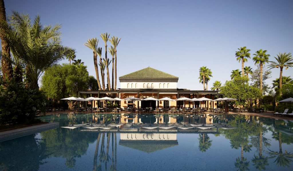 piscine hotel mamounia marrakech