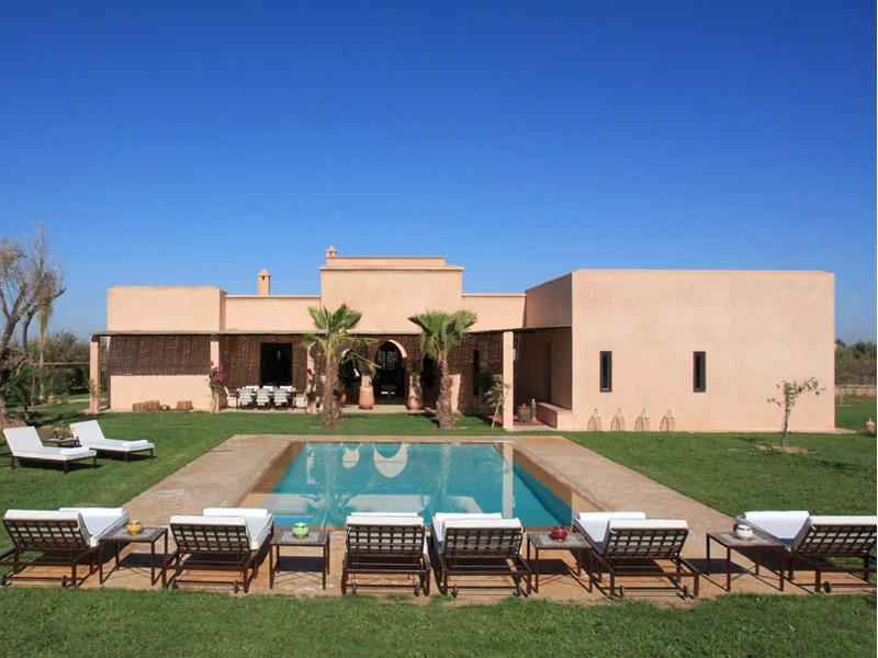 Location villa piscine amandine Marrakech
