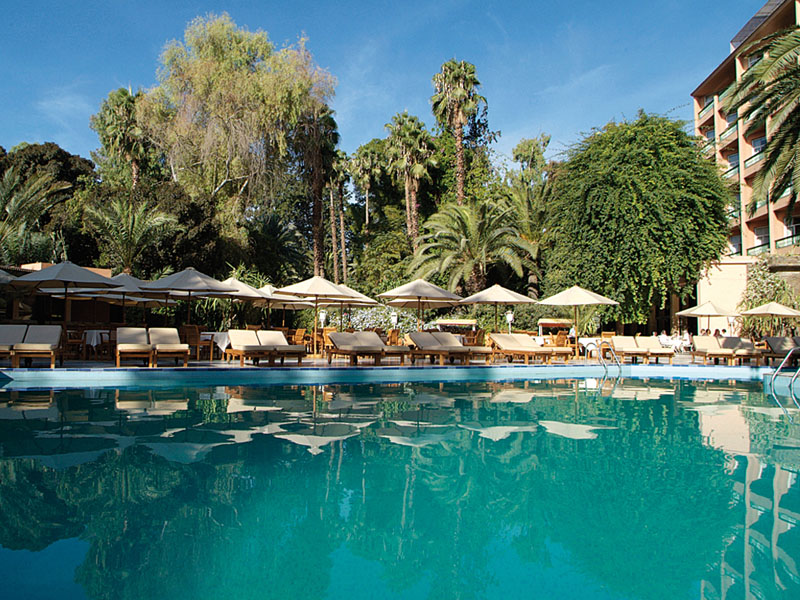 Piscine hotel es saadi marrakech