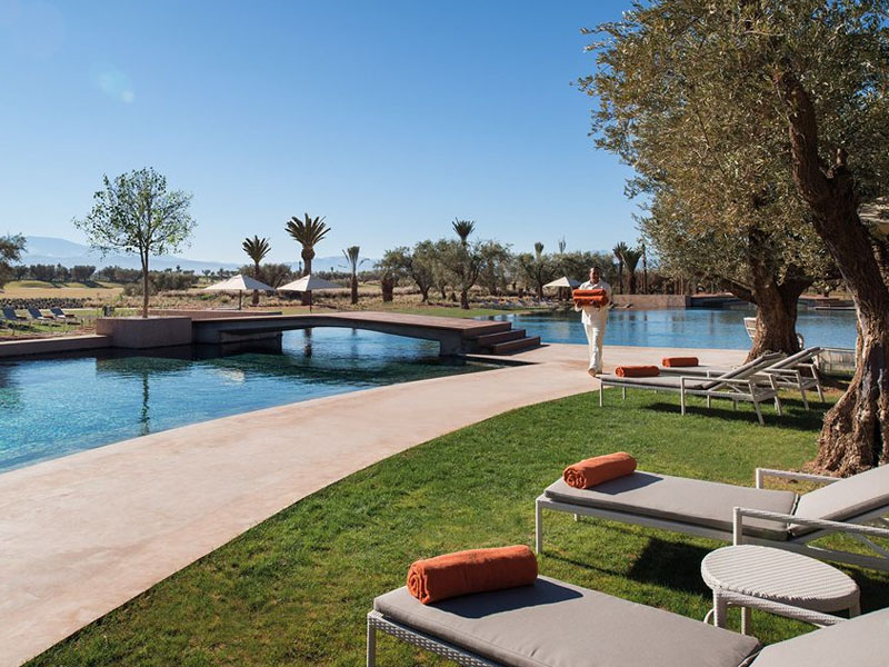 piscine hotel royal palm marrakech