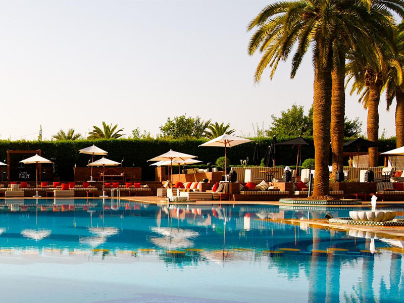 piscine hotel sofitel marrakech