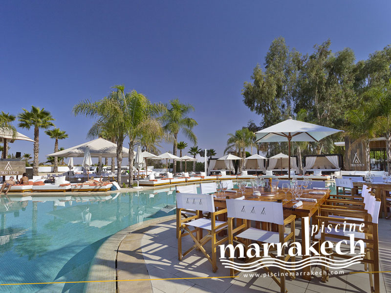 piscine nikki beach palmeraie resorts a marrakech