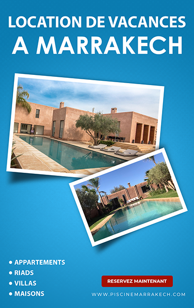 Location de vacances Marrakech avec piscine
